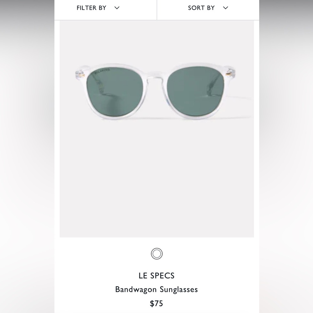 Le Specs bandwagon sunglasses